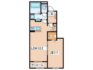 アザレアの物件間取画像